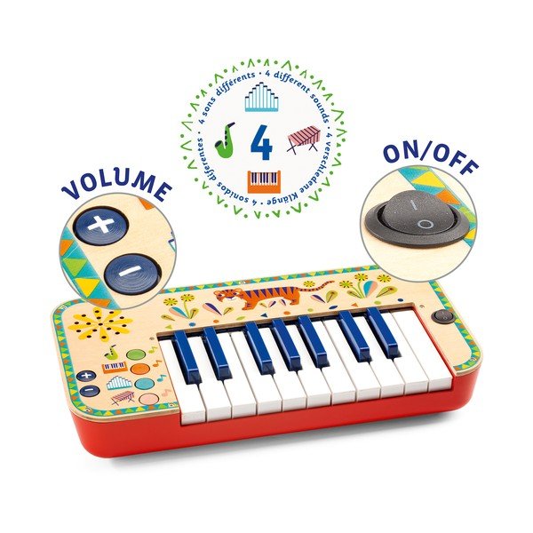 Glasbena igrača Synthesizer - Djeco-image-1