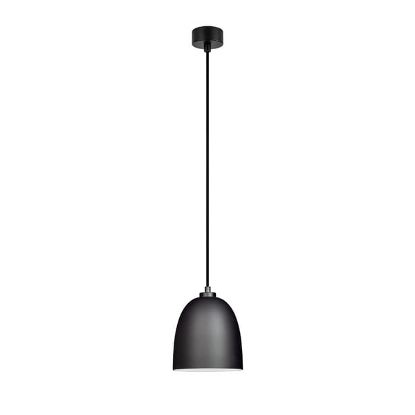 Črna viseča svetilka Sotto Luce Awa, ⌀ 17 cm Mat