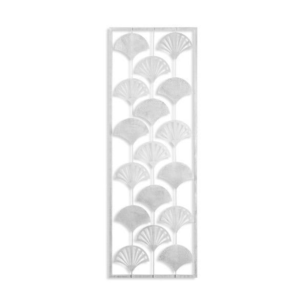 Kovinska stenska dekoracija 32x90 cm Gingko – Wallity