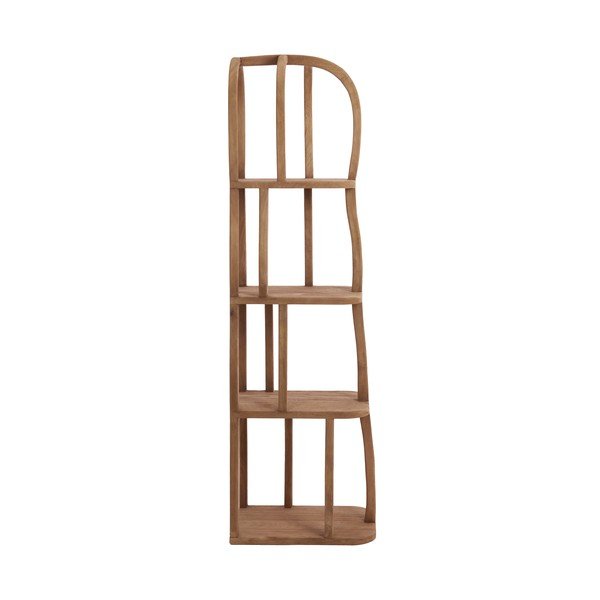 Regal iz masivnega manga v naravni barvi 53x175x40 cm Lowe – Light & Living-image-1