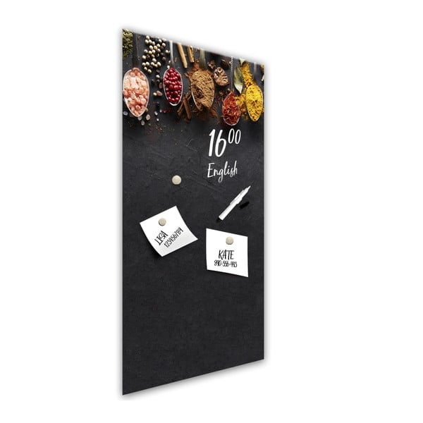 Magnetna tabla Styler Dark Spoons, 30 x 60 cm-image-2