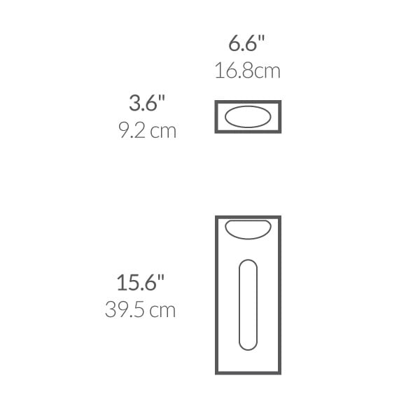 Stenski podajalnik za nakupovalne vrečke - simplehuman-image-4