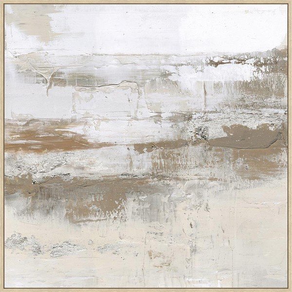 Slika z ročno naslikanimi elementi z okvirjem/na platnu 85x85 cm Bold – Bizzotto
