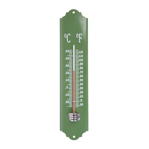 Zeleni zunanji termometer Esschert Design Garden