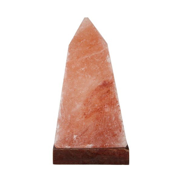 Oranžna solna lučka (višina 28 cm) Nepal – Premier Housewares