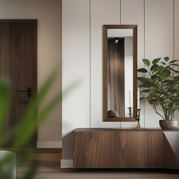 Stensko ogledalo 50x142 cm Wave – Styler-image-1