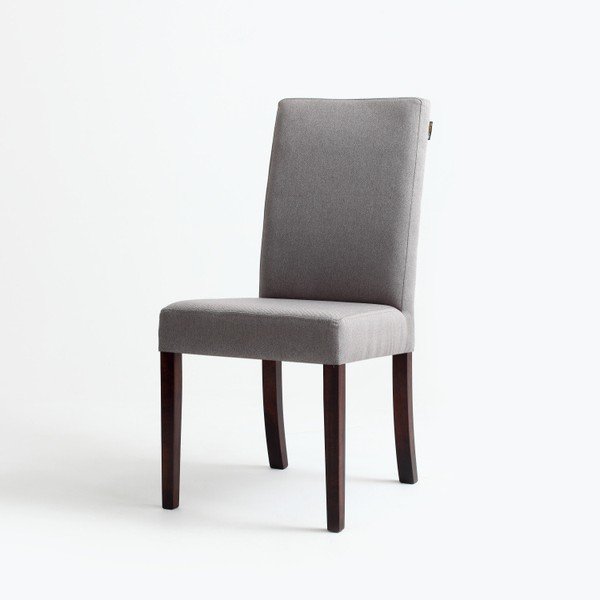 Sivi stol z rjavimi nogami Custom Form Wilton-image-1