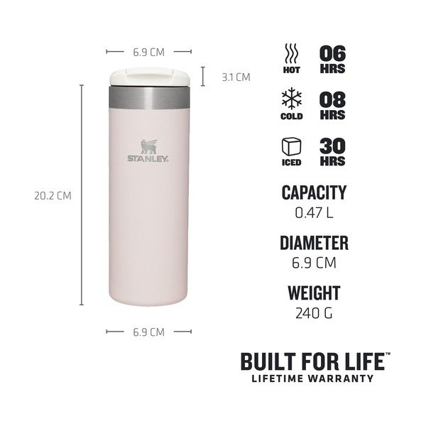 Rožnat termo lonček 470 ml – Stanley-image-4