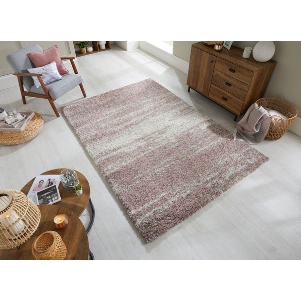 Sivo-roza preproga Flair Rugs Reza, 120 x 170 cm-image-4