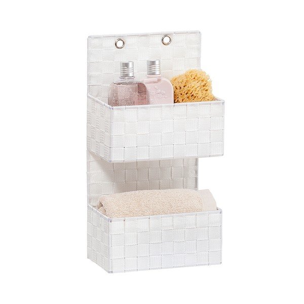 Beli dvojni kopalniški organizator Wenko Adria-image-3