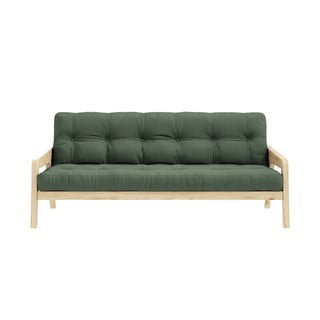 Raztegljiv kavč Karup Design Grab Natural Clear/Olive Green