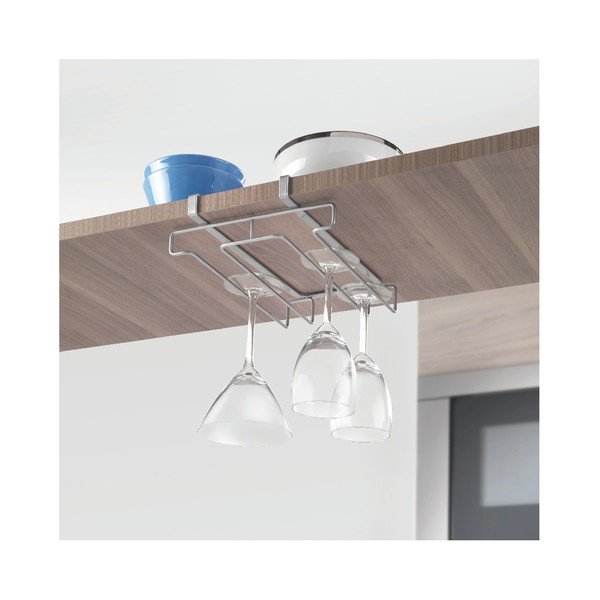 Držalo za 8 kozarcev Metaltex Glass, dolžina 20 cm-image-1