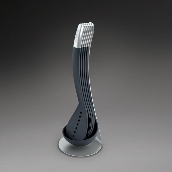 Komplet kuhinjskih pripomočkov s stojalom 5 ks Nest – Joseph Joseph-image-3