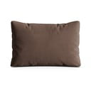 Rjava žametna okrasna blazina za sedežno garnituro Kemi – Cosmopolitan Design