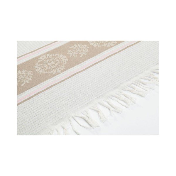 Svetlo rjavo-beljasta brisača za hamam Deco Bianca Loincloth Beige Stripe, 80 x 170 cm-image-3