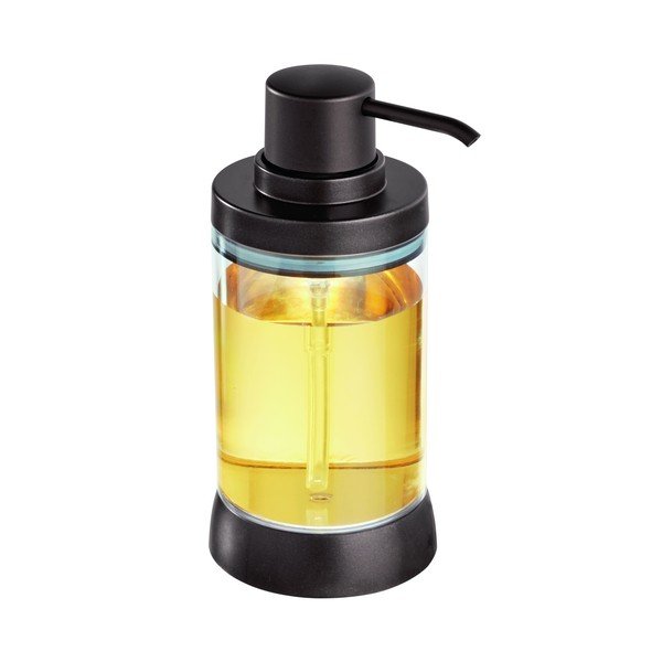 Črn dozirnik za milo iDesign Haley-image-1