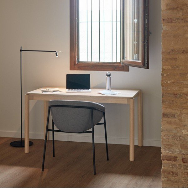 Pisalna miza v jesenovem dekorju 136x68 cm Atlas - Teulat-image-1