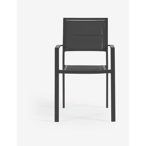 Siv aluminijasti vrtni stol Kave Home Sirley-image-2