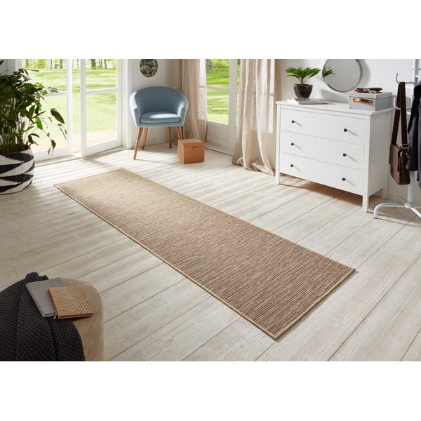 Rjav tekač BT Carpet Nature, 80 x 250 cm-image-1