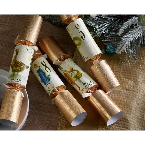 Božične pokalice v kompletu 12 kos 12 Days of Christmas - Robin Reed-image-1