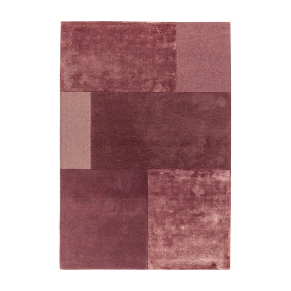 Temno roza preproga Azijske preproge Tate Tonal Textures, 120 x 170 cm