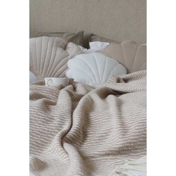 Volnena odeja 130x170 cm Sandy Beach - Moi Mili-image-1