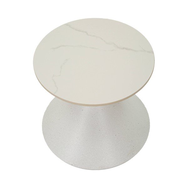 Okrogla stranska mizica s keramično ploščo ø 45 cm Fush – Mauro Ferretti-image-1