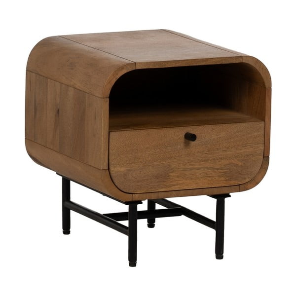 Nočna omarica iz masivnega manga v naravni barvi Mahón – Ixia