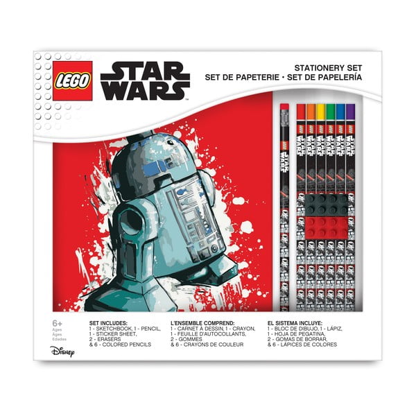 LEGO® Star Wars zvezek in pisalni pribor