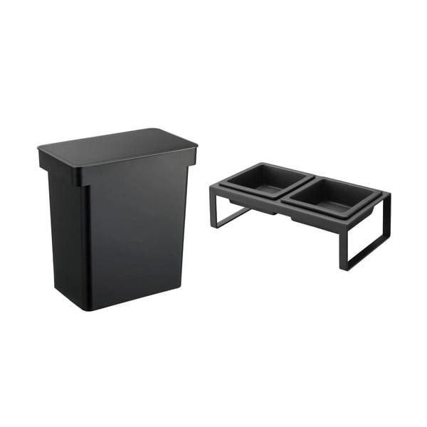 Komplet posode in škatle za brikete za hišne ljubljenčke Tower – YAMAZAKI