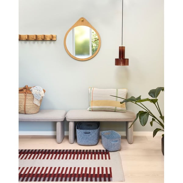 Bež klop Hübsch Mellow-image-1