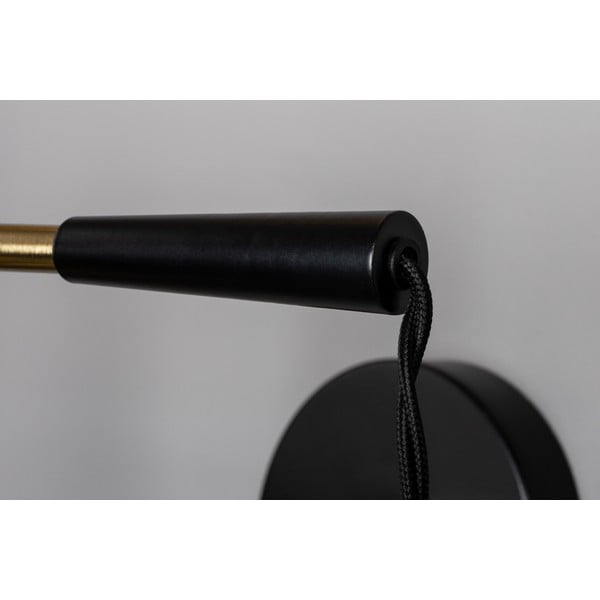 Črna/zlata stenska svetilka Penelope – Dutchbone-image-3