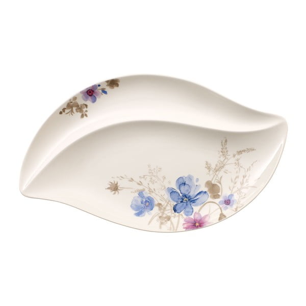 Porcelanast servirni pladenj z motivom cvetja Villeroy & Boch Mariefleur Serve, 50 x 30 cm