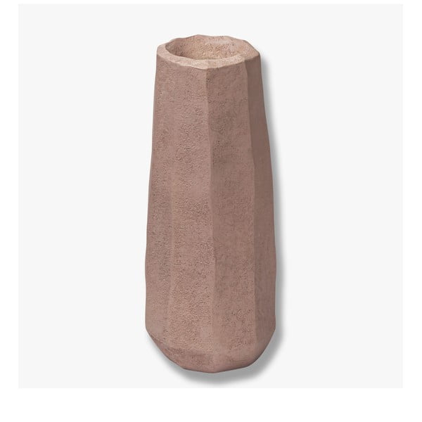 Rožnata vaza iz poliresina (višina 15,5 cm) Nuki – Mette Ditmer Denmark