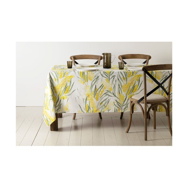 Bombažni namizni prt 160x160 cm Mimosa - Côté Table