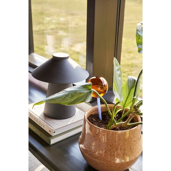 Modro-rjava steklena krogla za zalivanje Flora - Hübsch-image-1