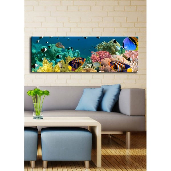Osvetljena slika Wallity Sea, 90 x 30 cm-image-3
