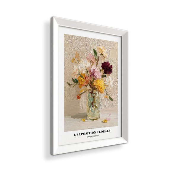 Tiskana slika z okvirjem 56x75 cm Sunny Bouquet – Styler-image-4