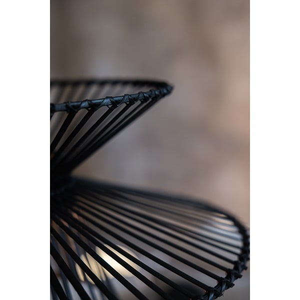 Črna viseča svetilka z bambusovim senčilom ø 57 cm Duplici – Markslöjd-image-1