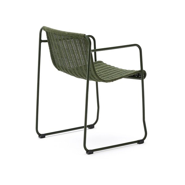 Zelen kovinski vrtni stol Maurina – Kave Home-image-4