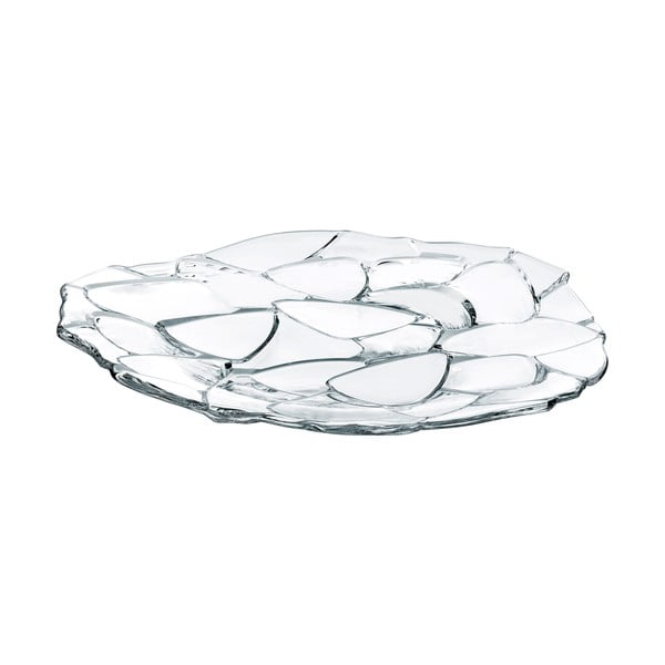 Servirni pladenj iz kristalnega stekla Nachtmann Petals Charger Plate, ⌀ 32 cm