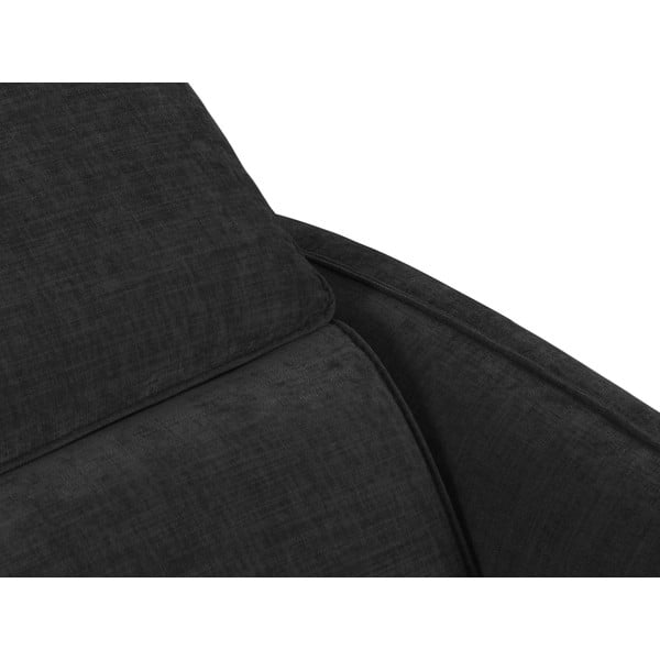 Črna sedežna garnitura 103 cm Hubble – Windsor & Co Sofas-image-1