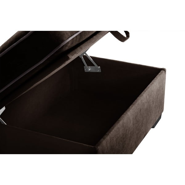 Rjav puf s prostorom za shranjevanje Jalouse Maison Serena-image-1