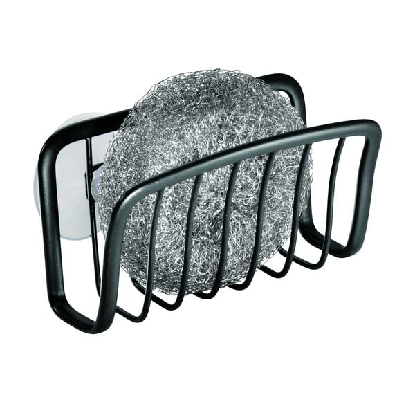 Črno kovinsko držalo s priseski iDesign Axis, 6,5 x 14 cm-image-2