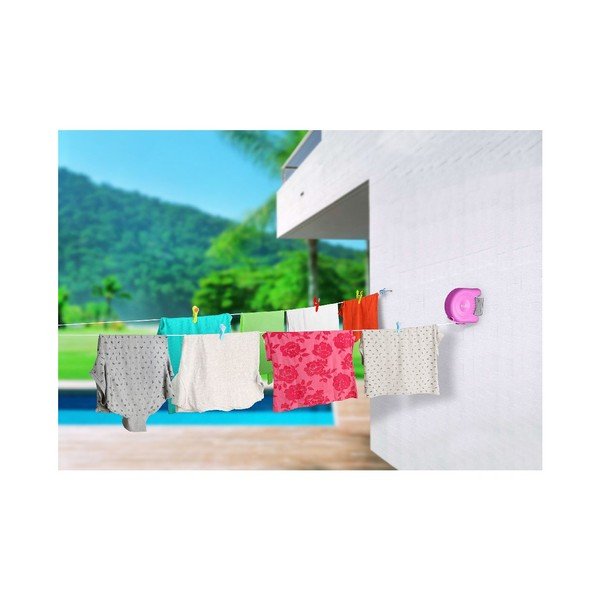 Domopak Delight Purple Retractable Clothesline-image-3
