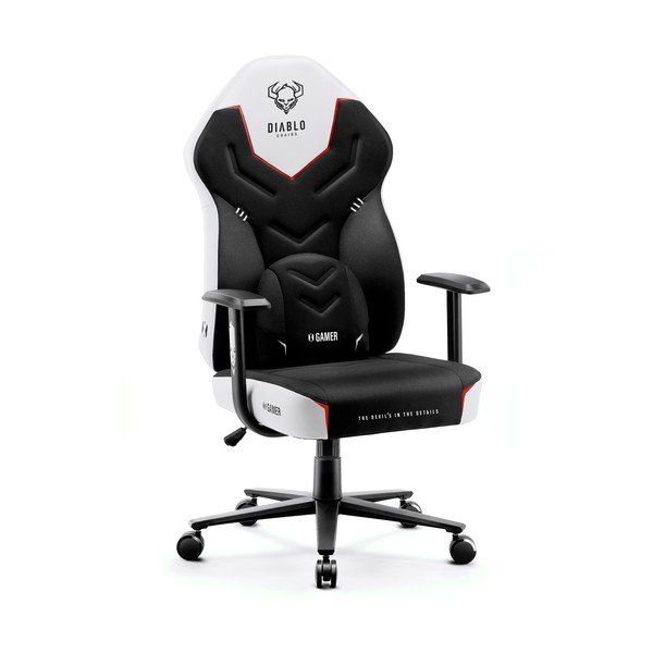 Črn gaming stol X-Gamer 2.0 – Diablo Chairs