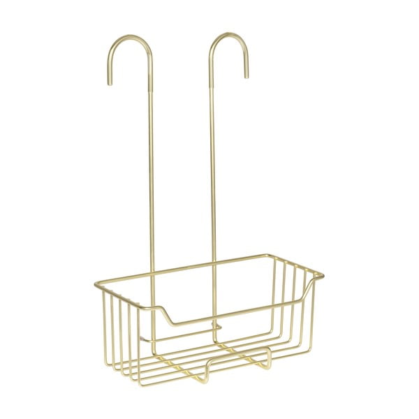 Viseča kopalniška polica iz nerjavečega jekla v zlati barvi Milo – Wenko-image-4