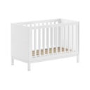 Bela otroška posteljica iz masivnega bora 60x120 cm Eva – Vipack