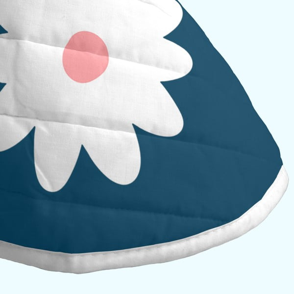 Modro prešito pregrinjalo 180x260 cm Margaret – Aware-image-4