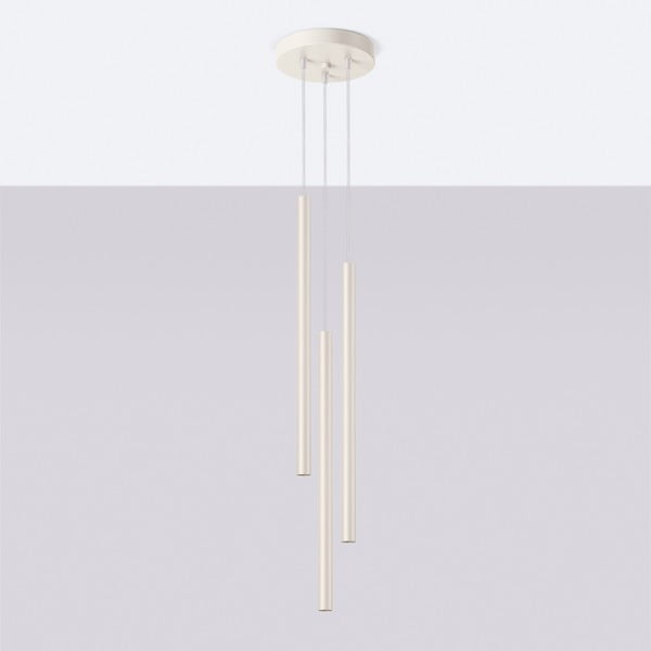 Kremno bela viseča svetilka ø 19,5 cm Fideus – Sollux-image-2